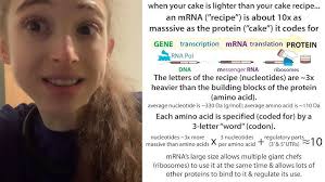 Why mRNA is ~10x as massive as the protein it codes for