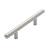 White Kitchen Chrome Hardware