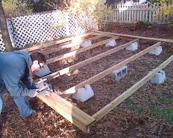 For this deck, the two rim joists are going to be 13 feet and 3 inches long. How To Build A Floating Deck 3 Steps Instructables