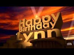 Happy Birthday Lynn Youtube