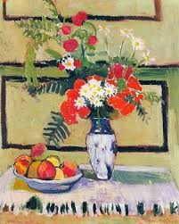 Matisse had a long association with the russian art collector sergei shchukin. Flowers And Fruit 1909 Henri Matisse Wikiart Org