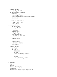 Maybe you would like to learn more about one of these? Soal Logaritma Sma Kelas 10