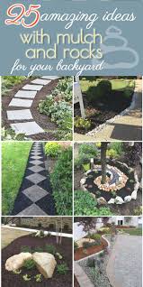 25 Amazing Landscaping Ideas With Mulch And Rocks Amazing Landscaping Ideas Mulch Landscaping Backyard Landscaping Once you've established a neat border, a layer of wood chip mulch adds a refined look.
