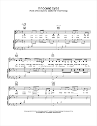 Перевод песни innocent eyes — рейтинг: Delta Goodrem Innocent Eyes Sheet Music Pdf Notes Chords Pop Score Piano Vocal Guitar Download Printable Sku 25597