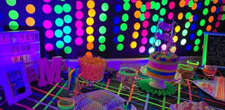 If pink is the color then make the birthday party invitations on pink paper with dark pink writing and envelopes. Kara S Party Ideas Get Your Glow On Birthday Party Kara S Party Ideas