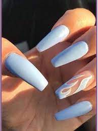 28 Gorgeous Coffin Acrylic Nail Ideas Aoneperfume Ballerina Style Nails Best Acrylic Nails Blue Acrylic Nails