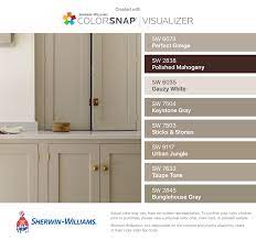 I Found These Colors With Colorsnap Visualizer For Iphone By Sherwin Williams Perfect G Greige Kitchen Sherwin Williams Perfect Greige Taupe Kitchen Cabinets