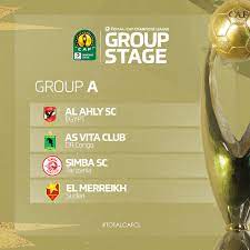 جدول ترتيب دوري أبطال أفريقيا الحالي والكامل لموسم 2020/2021 ، يتم التحديث فورًا عقب كل مباراة. African Soccer Updates On Twitter Ù‚Ø±Ø¹Ø© Ø¯ÙˆØ±ÙŠ Ø£Ø¨Ø·Ø§Ù„ Ø§ÙØ±ÙŠÙ‚ÙŠØ§ Ø§Ù„Ù…Ø¬Ù…ÙˆØ¹Ø© Ø§Ù„Ø§ÙˆÙ„Ù‰ Ø§Ù„Ø§Ù‡Ù„ÙŠ Ø§Ù„Ù…Ø±ÙŠØ® Ø³ÙŠÙ…Ø¨Ø§ ÙÙŠØªØ§ ÙƒÙ„ÙˆØ¨ Ø§Ù„Ù…Ø¬Ù…ÙˆØ¹Ø© Ø§Ù„Ø«Ø§Ù†ÙŠØ© Ù…Ø§Ø²ÙŠÙ…Ø¨ÙŠ Ø´Ø¨Ø§Ø¨ Ø¨Ù„ÙˆØ²Ø¯Ø§Ø¯ Ø§Ù„Ù‡Ù„Ø§Ù„ ØµÙ†Ø¯Ø§ÙˆÙ†Ø² Ø§Ù„Ù…Ø¬Ù…ÙˆØ¹Ø© Ø§Ù„Ø«Ø§Ù„Ø«Ø©