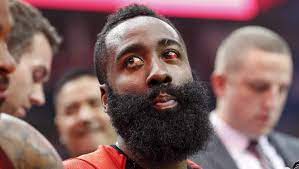 James harden still delivered 29 points in game 2 despite losing some of his vision after he being poked in the eye by draymond green. James Harden S Eye Injury Why Does He Have A Red Spot Heavy Com