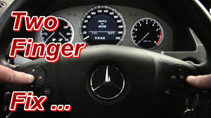 Mercedes Glk Service Reminder Reset Youtube