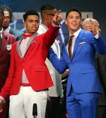 Here are some of the most memorable nba draft day fits of all time. Best And Worst Dressed Prospects From Nba Drafts Past And Present Yardbarker
