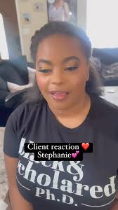 Stephanie got glammed and was instantly feeling herself!! Thanks for being  so awesome Stephanie Singleton!! Happy Anniversary !❤️❤️❤️❤️❤️  #makeupartist#makeupartistry ...