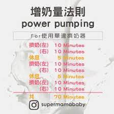 power pumping單邊擠奶器的方法 power pumping pumping power