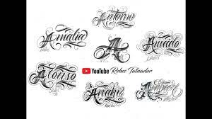 Letras Para Tatuar Jose Chicano Lettering Como Hacer Letras Mano Escritas Curso De Lettering Youtube
