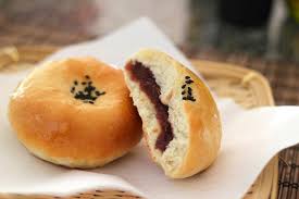 Anpan Sweet Red Bean Buns Recipe Sweet Red Bean Anpan Recipe Food