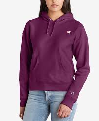 Champion Reverse Weave Fleece Hoodie Venetian Purple Hoodie Fashion Champion Hoodie Women Fleece Hoodie