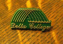 Delta College Michigan Lapel Pin Vintage University Center Mi Student Staff University Center Michigan Lapel Pins