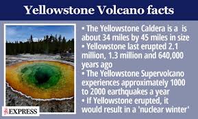 The enormous volcano sitting beneath yellowstone national park could erupt sooner than previously expected, scientists studying the area say. Yellowstone Volcano Magma Flow And Earthquake Swarms To Give Warning Of Eruption Science News Express Co Uk