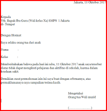 Contoh surat tidak masuk sekolah karena sakit yang baik. Contoh Surat Izin Sakit Sekolah Terbaru Contoh Sura Izin Benar
