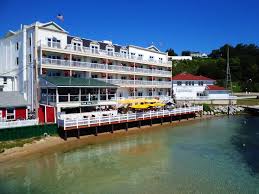 One might still imagine it's 1902 with a few additional amenities. Chippewa Hotel Waterfront View Mackinac Island Mackinaw City Mackinac