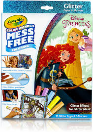 Shared on march 18 leave a comment. Amazon Com Crayola 75 2445 Color Wonder Disney Princess Glitter Coloring Pages Markers Set Art Gift For Kids Toddlers 3 Up Toys Games