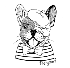 ***if you do not see a color on this page you were thinking. French Bulldog Coloring Page Dog Coloring Page Puppy Coloring Pages Coloring Books