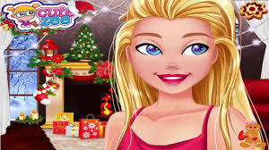 Dress Up Games For Girls Ellie S Christmas Makeup Trends Christmas Fashion Christmas Makeup Games For Girls