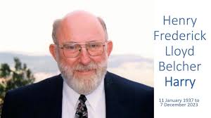 Henry "Harry" Frederick Lloyd Belcher "A celebration of life"