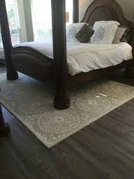 Peel And Stick Vinyl Driftwood Flooring In Master Bedroom Bedroom Floor Tiles Bedroom Flooring Master Bedrooms Decor