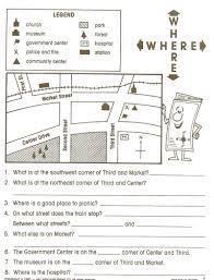 1st Grade Social Studies Worksheets Math Worksheet For Kids Geography Worksheets Social Studies Worksheets Map Skills