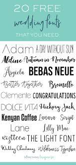 Here Are 20 Awesome And Free Wedding Fonts That You Need Wedding Invitation Fonts Free Wedding Fonts Wedding Fonts
