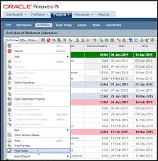 Printing A Gantt Chart In Primavera P6 Eppm