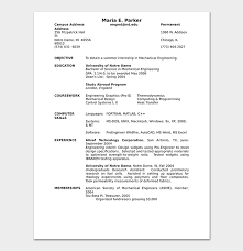 A summary statement gives you a chance to showcase your main points, possibly giving you a better chance at an interview. Mechanical Engineer Resume Template 11 Samples Formats