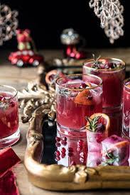 The christmas decorations are set up, the playlist is on point, your menu is ready, and some nice drinks. Holiday Cheermeister Bourbon Punch Half Baked Harvest
