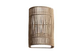 Forgo table lamps on the nightstands, and position wall sconces beside. Rattan Wall Lamp Shade Tinek Home Wall Lights Lighting 79 00 Abode Web Site