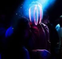 LED High Density Screen light up Rave DJ Mask Polygonal _S34 - by ETERESHOP