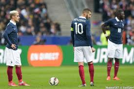 D'ailleurs, les billets sont déjà. Photos Foot Deception France Antoine Griezmann Karim Benzema 26 03 2015 France Bresil Match Amical