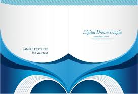 Vector Blue Cover Design Vector Pictures Front Cover Folding Png Transparent Clipart Image And Psd File For Free Download Book Cover Design Cover Design Blue Books