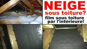 Neige Sous Toiture Tuile Comble Infiltration De Neige Poudreuse Par Le Toit Youtube