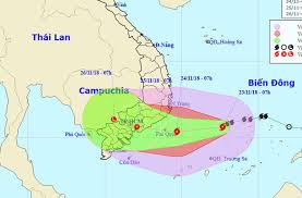 Hồi 22h ngày 18/12, bão số 9 vẫn ở phía bắc vùng biển huyện đảo trường sa, đáng chú ý, cường độ đã mạnh thêm 1 cấp, lên cấp 15, . Thong Bao Phong Chá»'ng CÆ¡n Bao Sá»' 9 Usagi Phu Má»¹ HÆ°ng