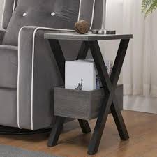 Gracie Oaks Sauve End Table Wayfair In 2020 Living Room End Tables End Tables Grey Side Table