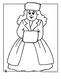 See the whole set of printables here: Snow Princess Coloring Page Woo Jr Kids Activities