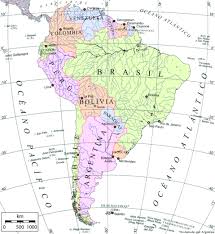 Currently, colombia rank 6th, while argentina hold 2nd position. South America Map In Spanish Gifex