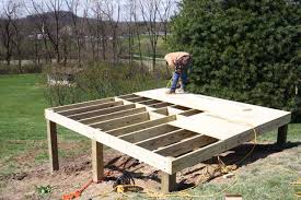 The most common option for building a shed on a slope is the pier foundation. How To Build A Shed Foundation With Your Own Hands