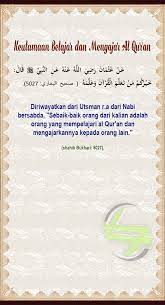 90 Keutamaan Belajar Dan Mengajar Al Qur An Belajar Quran Orang