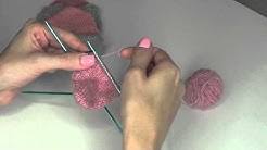 Either a regular length knit or a sweater, with the dress showing as a skirt. Girly Knits Youtube