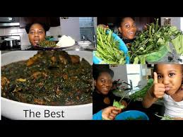 Nigerian vegetable soup prepared with ugu and water leaves is the authentic way to prepare this classic. Cook With Me Nigerian Vegetable Soup With Fresh Ugu And Water Leaf Vegetable Soup Youtube