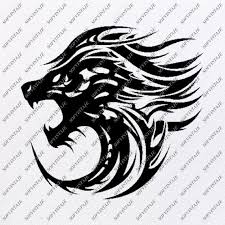 Free Free 309 Tribal Lion Svg SVG PNG EPS DXF File