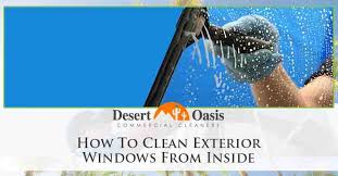 Place a large bath towel beneath the window to catch any spills. How To Clean Exterior Windows From Inside Desert Oasis Commercial