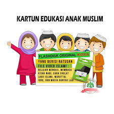Gambar kartun muslimah mengaji gambar kartun gambar kartun. Cod Flashdisk 16gb Edukasi Anak Muslim Shopee Indonesia